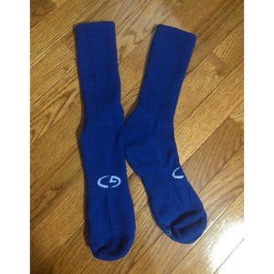 Long Royal Blue Socks
